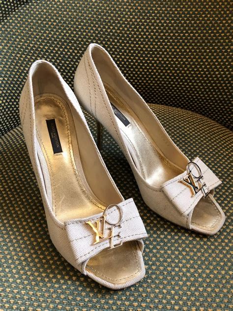 louis vuitton vintage heels|Louis Vuitton heels for sale.